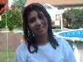my sister bein dumass after she got out da pool