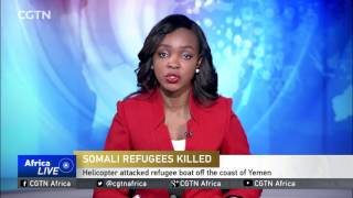 Na loď s migranty u Jemenu zaútočil bitevní vrtulník, přes 40 mrtvých