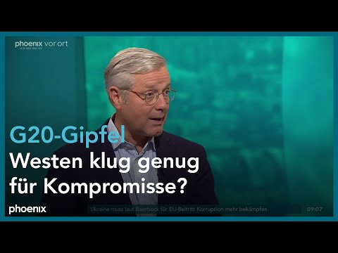 Norbert Rttgen (CDU-Auenpolitker und Mitglied im Auswrtigen Ausschuss) zum G20-Gipfel in Indien am 11.09.23