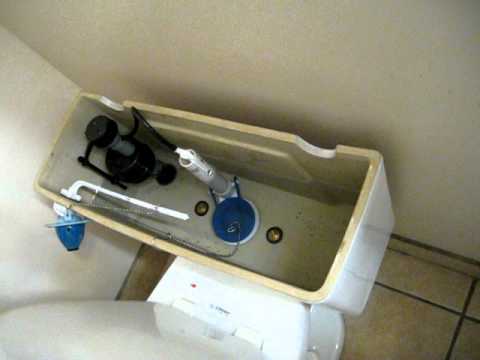 how to adjust flush on a toilet