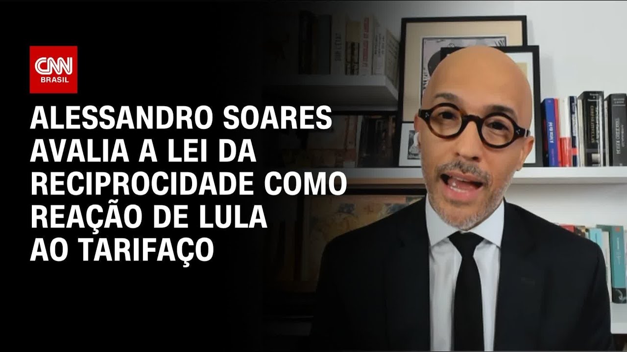 Alessandro Soares: Lei da Reciprocidade é a reação certa ao tarifaço? | CNN NOVO DIA