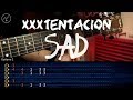 XXXTentacion - Sad (Guitar Tutorial)