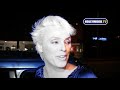 brigitte nielsen talks about doing a new television show outside of madeo restaurant