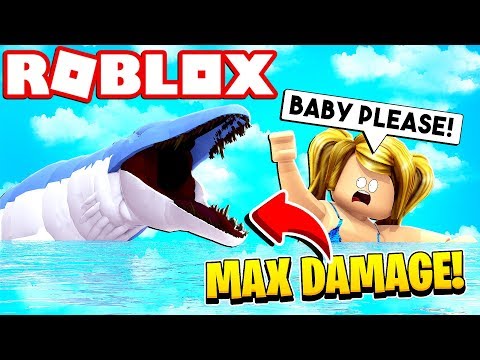 Giant Shark Eats My Girlfriend Roblox Sharkbite Mosasaurus
