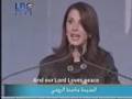 videos de Lady Majida El Roumi's speech--Bikaffe-Enough--(Arabic with english subtitles)