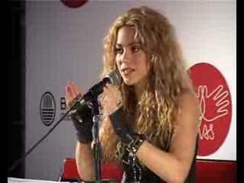 Shakira en la Casa Rosada