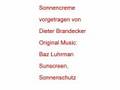 Sonnensch...