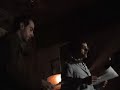 Jon McCurley + Louis Calabro read @ THE END OF THE INTERNET