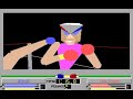 in this video from the old good dos game 4d sports boxing i beat the champ with a tko at 2:45 in the second round. this fight was 18th for my heavy class boxer character, and it isn't possible to fight the champ sooner (having fought less fights before). before every fight the boxer trains and gets improved physique, so fighting the champ as early as possible and beating him with a tko/ko was a real challenge. please note that i used the high simulation option (default) in this fight, ...