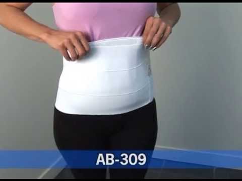 how to wear abdominal belt after cesarean