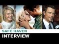 Safe Haven Interview 2013 - Julianne Hough, Josh Duhamel, Gavin DeGraw : Beyond The Trailer