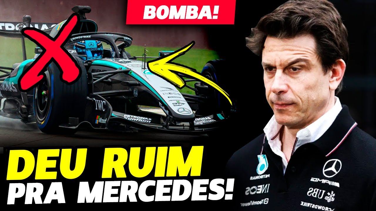 🚨BOMBA DO DIA: FIA MUDA REGRA E  MOTOR MERCEDES DEVE SER BARRADO | FÓRMULA 1 | GP EM CASA