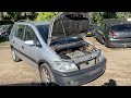 Opel Zafira 1.6 16V Sloopvoertuig (2003, Grijs)