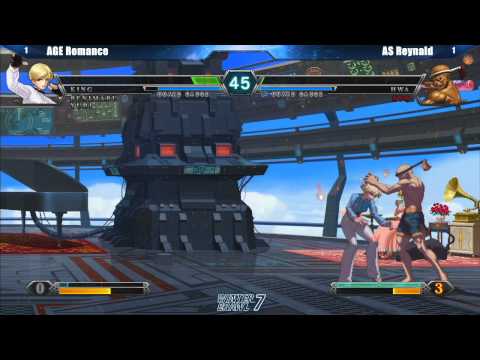 King of Fighters XIII Grand Finals AGE Romance vs AS Reynald - Winter Brawl 7 Tournament