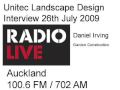 Daniel Irving from Unitec talks about garden construction
