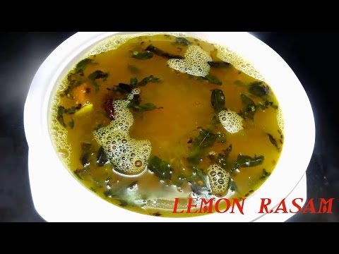 how to do lemon rasam
