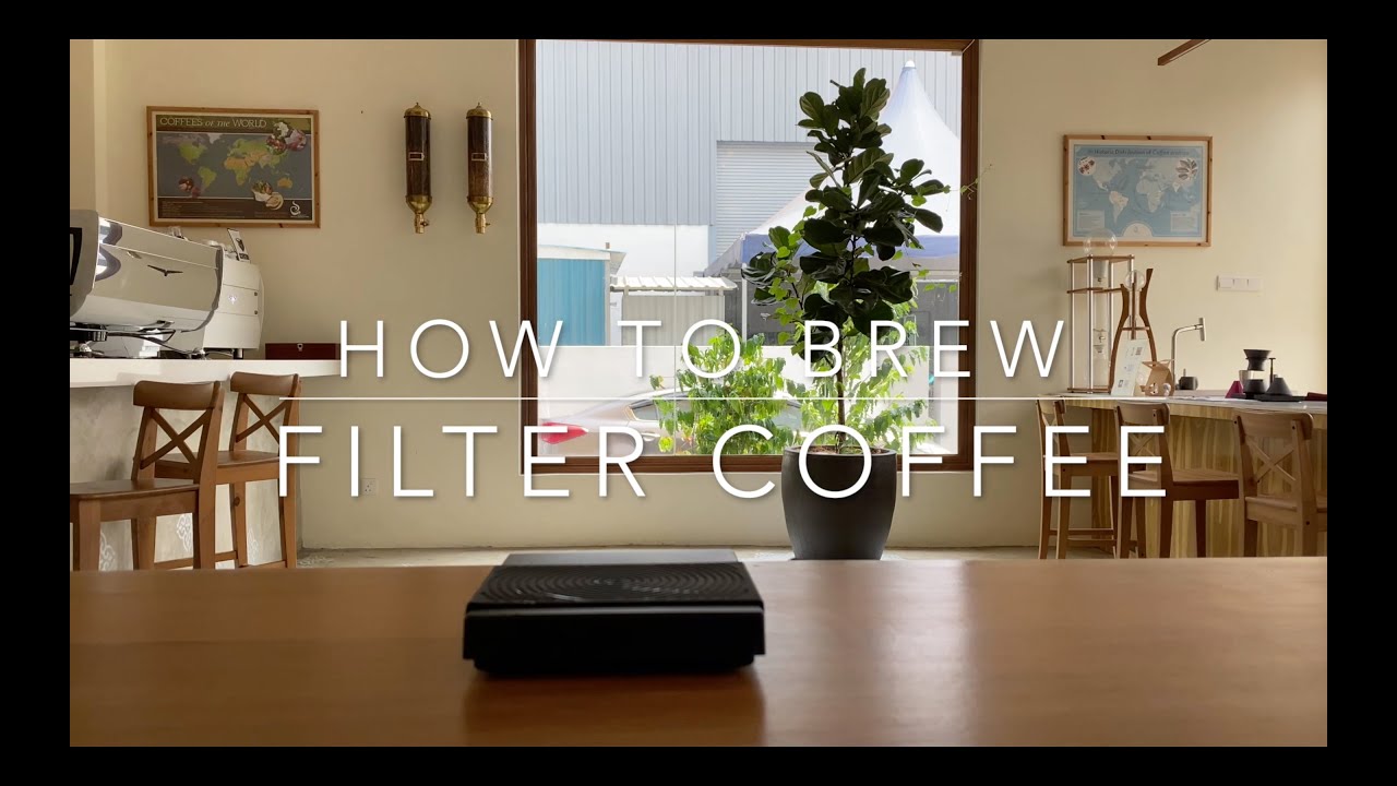 How to brew filter coffee