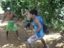 videos de Galera voltando da cachoeira...dançando o poha