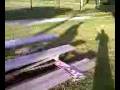 rico trying 2 boardslide the bench