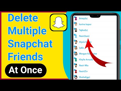 video-linktoworks-How To Delete Multiple Snapchat Friends At Once (2021 ...