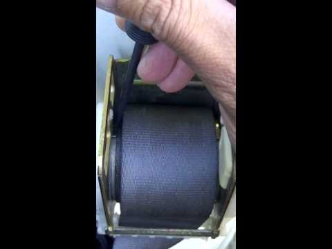 how to fix a twisted car seat belt