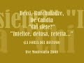 Dessì, Burchuladze, De Candia 