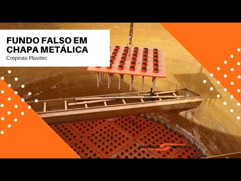 Hidro Solo - Fundo Falso em Chapa Metálica - Crepinas PLUVITEC