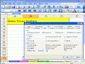 Excel Teaching - Lesson 1 - Formatting cells Excel Teaching - Lesson 1 - Formatting cells