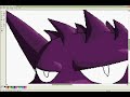 Speed Painting Gengar in MS Paint