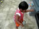 sravan playing chenda