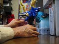 仮面ライダーキバより、最初の新フォーム用アイテム、ガルルセイバーのなりきり玩具です。訂正）ソードモードではなく、セイバーモードです。