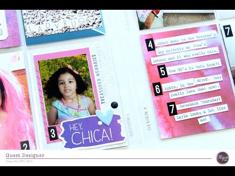 May Guest Designer- Jennie García | Clique Kits