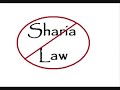 No Sharia Law No Sharia Law