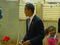 Raw Video: Obama Votes in Chicago Raw Video: Obama Votes in Chicago