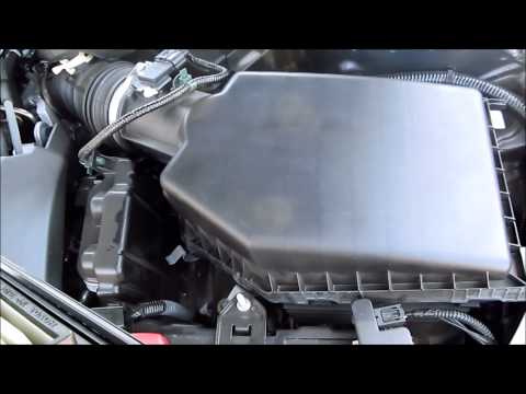 DIY 2013 2014 Honda Accord Air Filter Replacement (i4 engine)