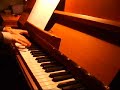 violet hill  coldplay  on piano