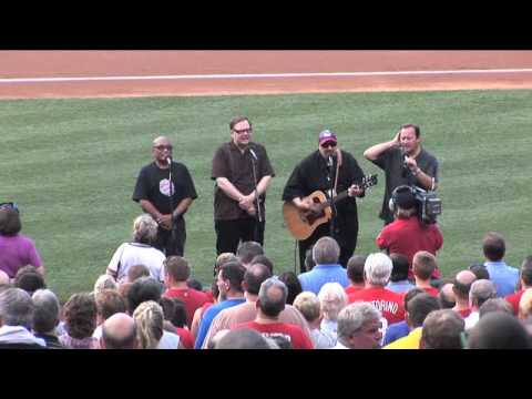 The Smithereens sing the National Anthem at the Philadelphia Phillies Game – 7/22/11