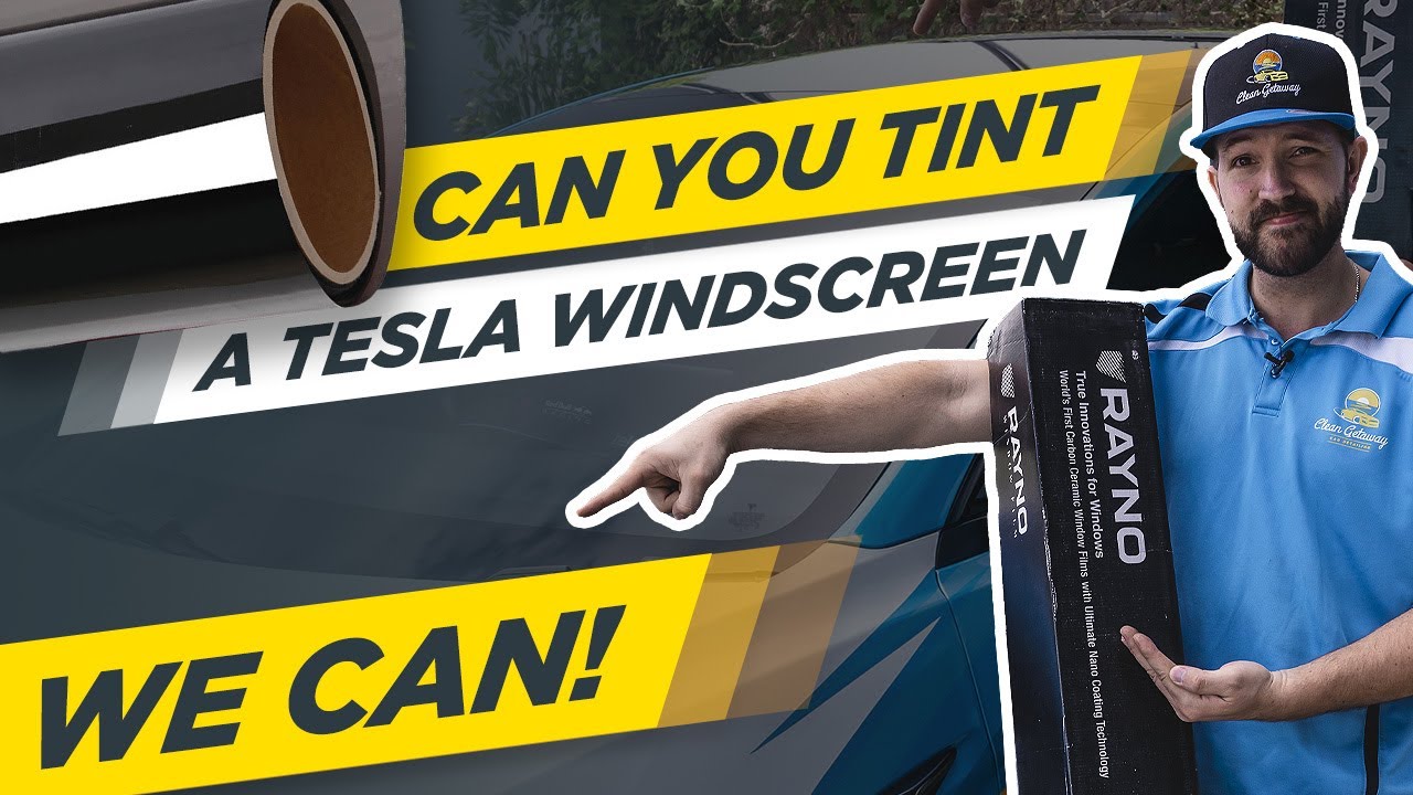 Can You Tint a @TeslaMotors Model 3 Windscreen?  ....We Can!