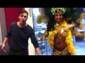Brasilianische Sambatänzerin im Studio!