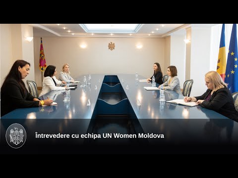 Șefa statului s-a întâlnit cu echipa UN Women Moldova