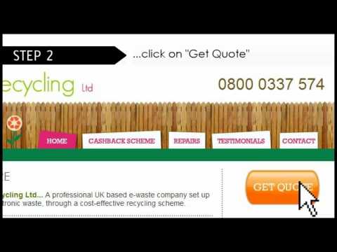 how to dispose of laptop battery uk