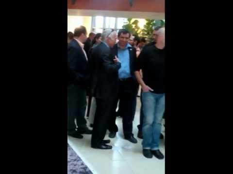 Unseen videos from president Peres event(2)