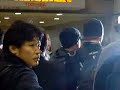 A.J and Nick arrive at Narita Airport 2007 A.J and Nick arrive at Narita Airport 2007