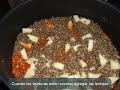 receta paso a paso para realizar un guiso de lentejas