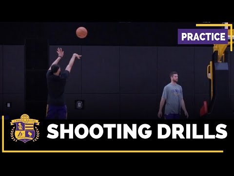 Video: Chris Bosh At Lakers Practice, Tyler Ennis Shooting Around