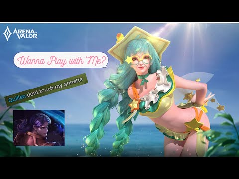 Arena of Valor AoV | Annette Gameplay | Summer Bash skin | Mage-Support Build