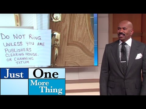 Warning I Will Answer The Door Naked!STEVE HARVEY Hollywood goodfella