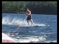 wakeboarding behind GarWood