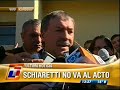 Schiaretti, contra el acto en Plaza de Mayo