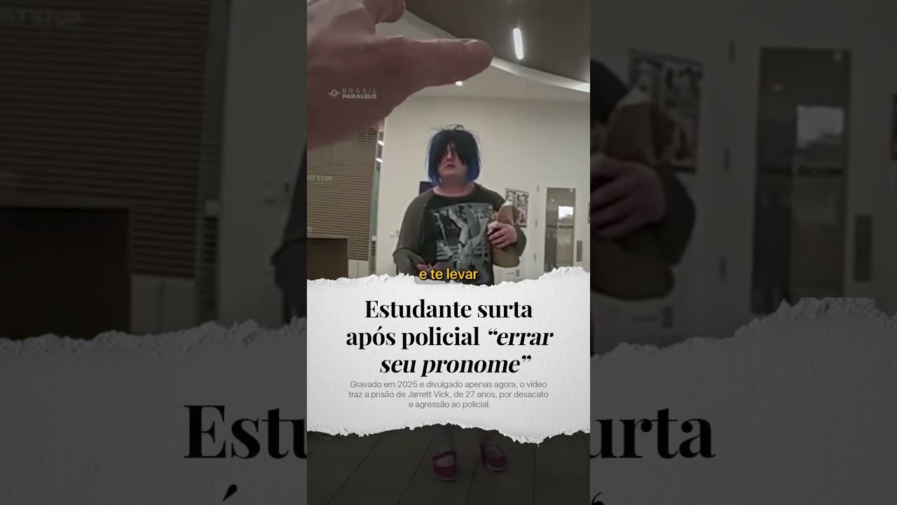 Estudante surta após policial "errar seu pronome"